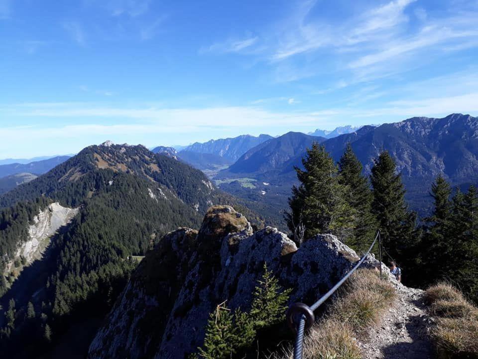 Ferienwohnung-Susanne-Im-Gaestehaus-Bergfrieden Bayersoien 外观 照片